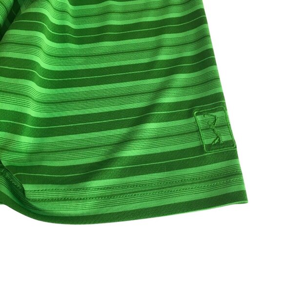 PGA Tour Airflux Men's XXL Short Sleeve Golf Polo Shirt Green - Picture 4 of 10